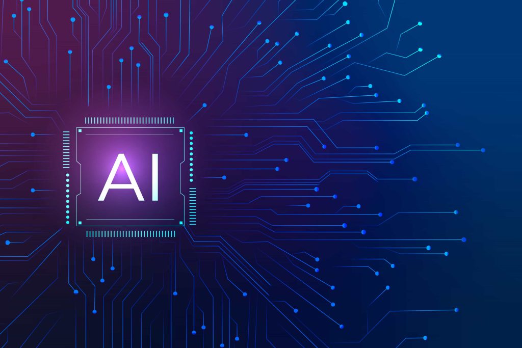 Artificial intelligence (AI) concept for cybersecurity and digital protection